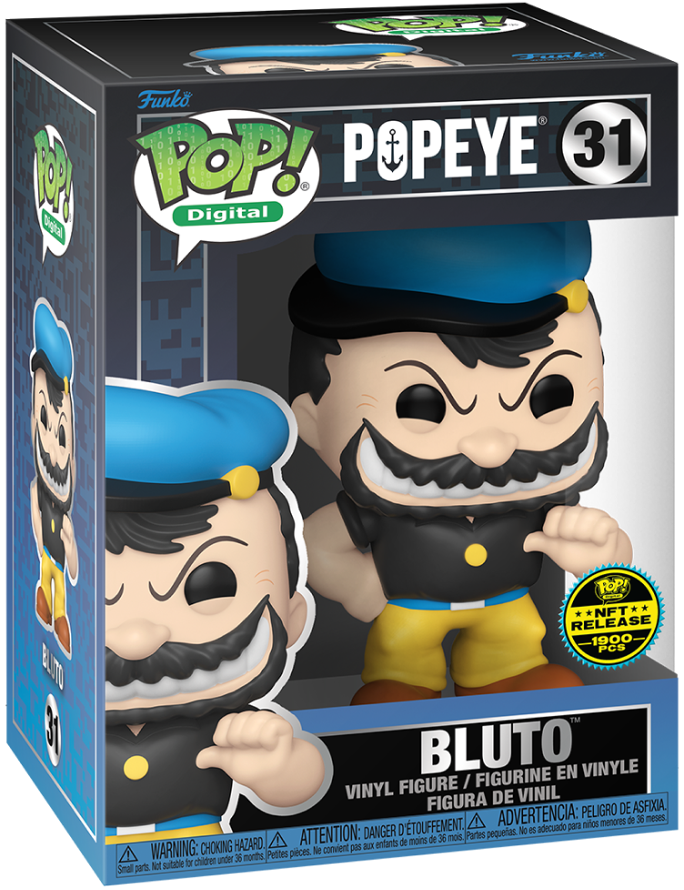 Funko POP! Popeye Legendary Bluto NFT