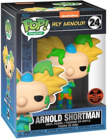 Funko POP! Nickelodeon Hey Arnold Arnold Shortman NFT